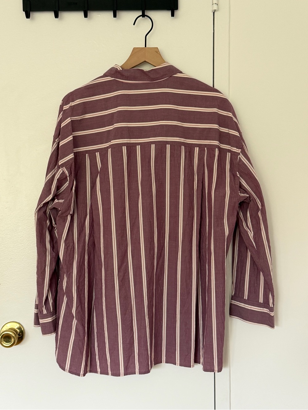 Madewell Oversized Poplin Shirt, L - Picture 5 of 10